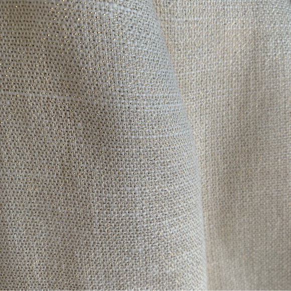 Zara Blazer Linen Long Jacket Event Wear Mini Dress Wedding Occasion Cream  XL - Picture 4 of 15